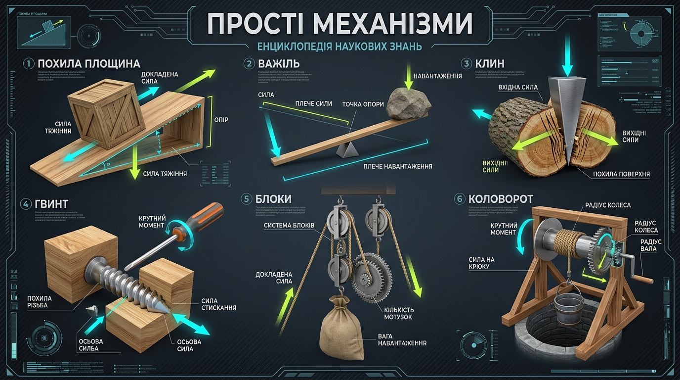 3D Енциклопедія простих механізмів